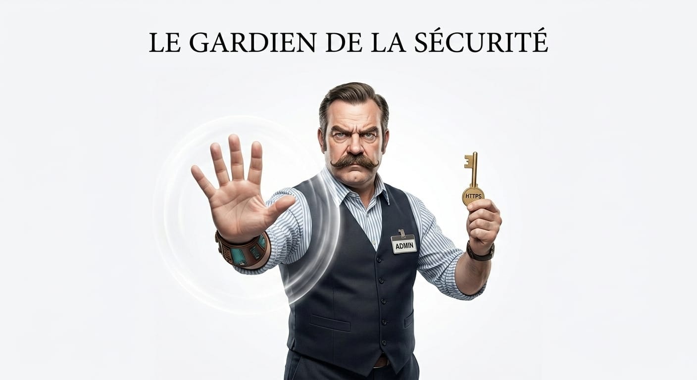 Illustration pour Confessions d'un Pare-feu : Le concierge parano qui garde votre PC